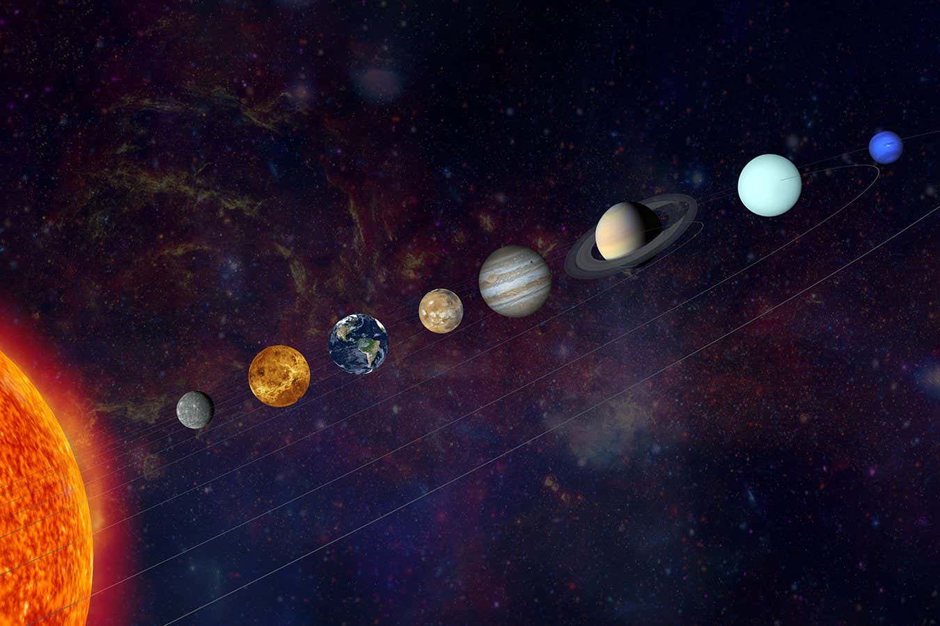 This is how you see all the planets of the solar system in the night sky at once