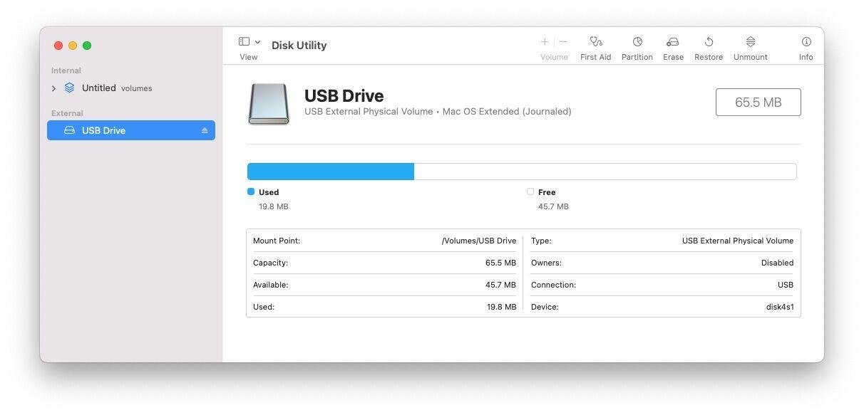 Disk Utility Mount Hard Drive