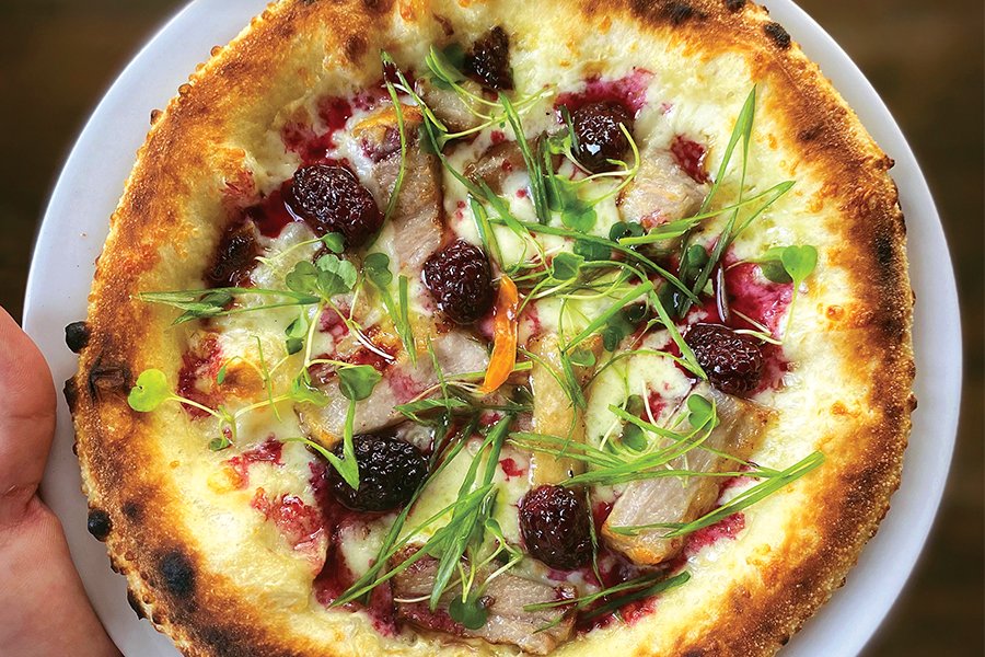 On Tire: Berry Belly Pizza