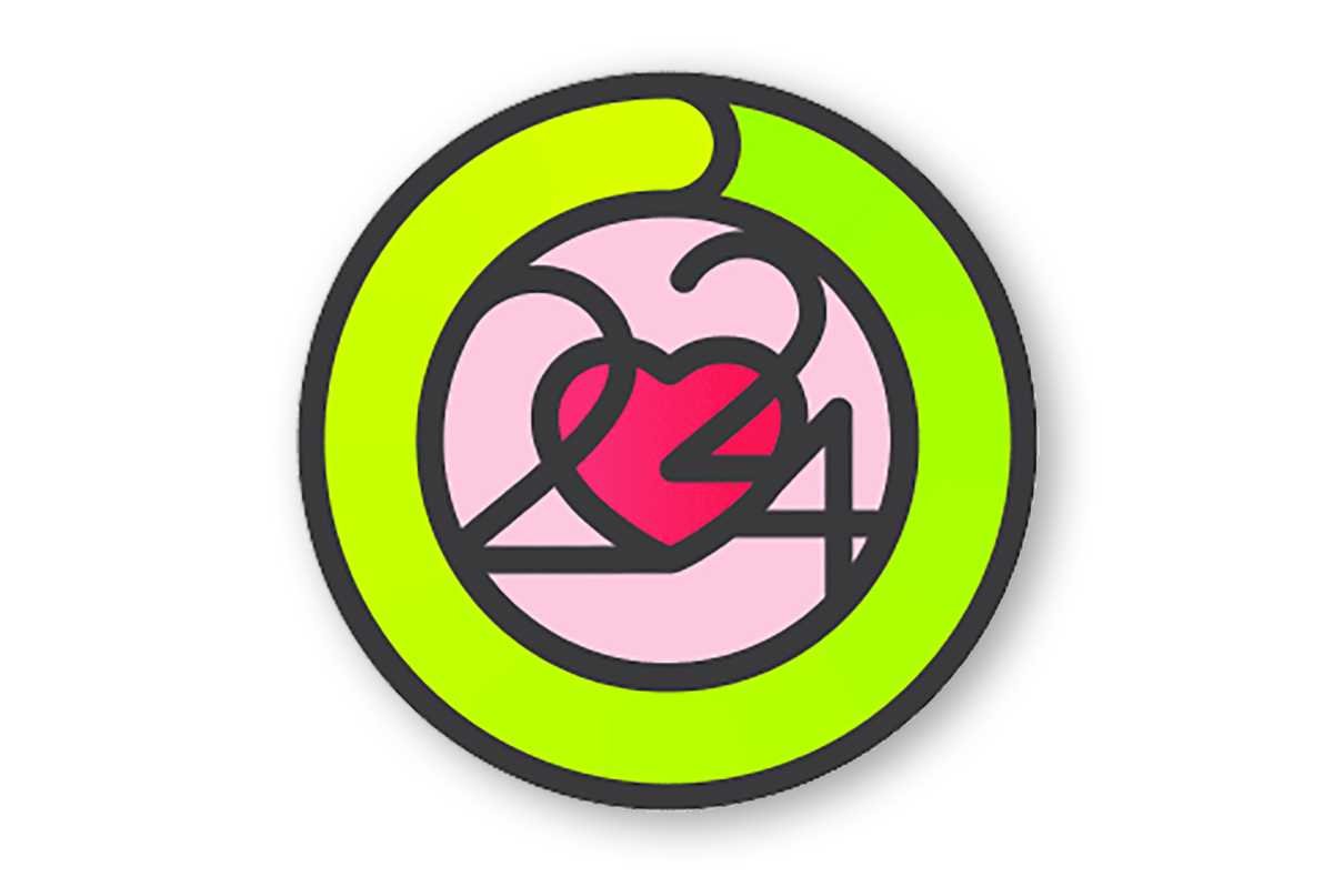 Apple Watch Heart Month Badge