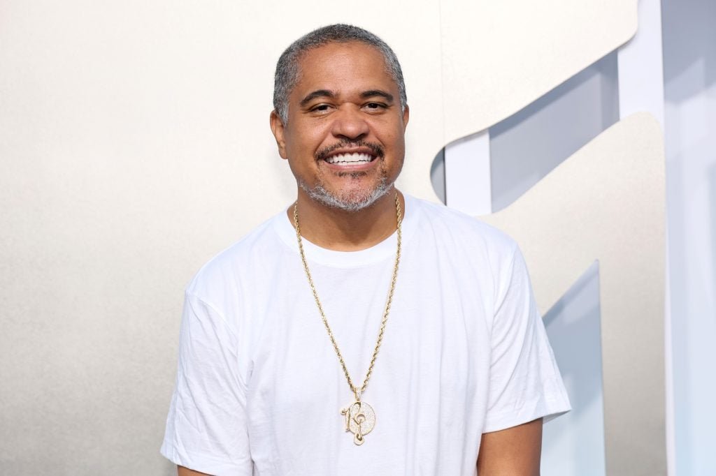 Irv Gotti participates in 2022 MTV VMAS at the Prudential Center on August 28, 2022 in Newark, New Jersey. 