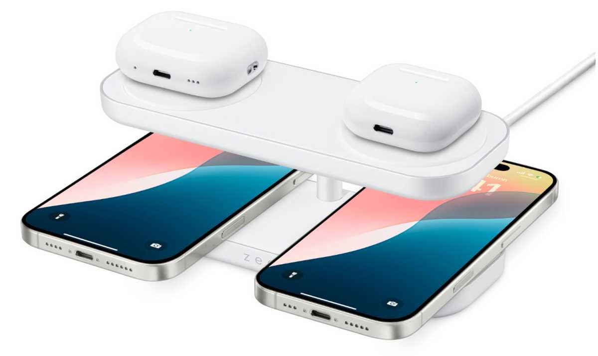 Zens Quattro Wireless Charger Pro 4 AirPods