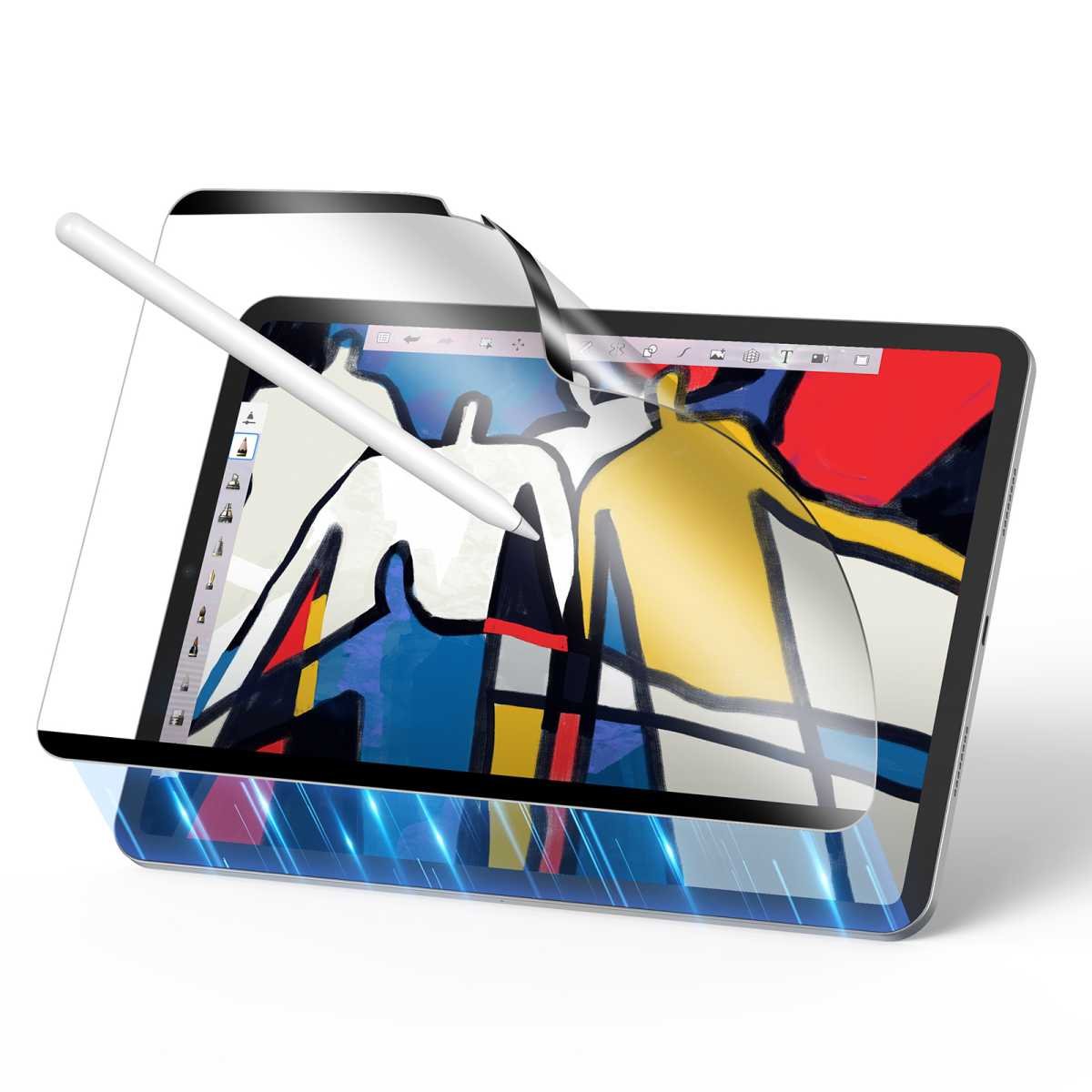 Paper feels magnetic screen protector