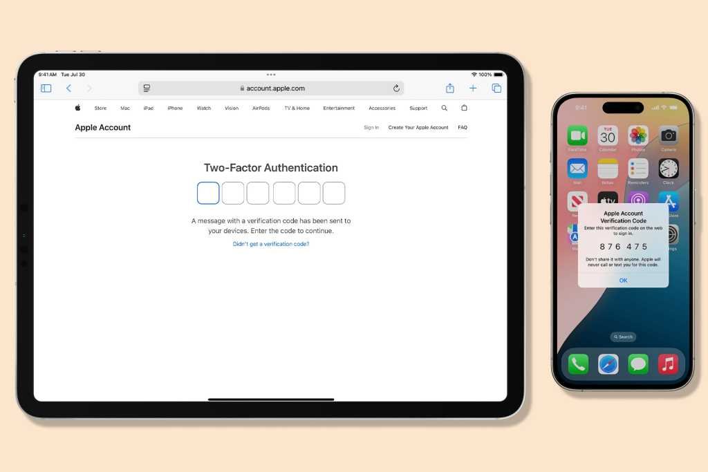 Apple two-factor suthentication
