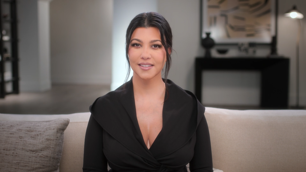 Kourtney Kardashian loses a few buttons in season 5, section 9 of Kardashians.