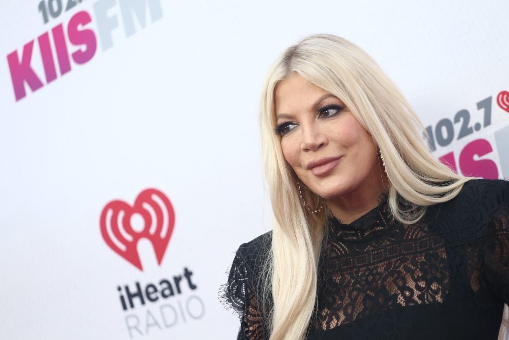 Tori Spelling on June 4, 2022.
