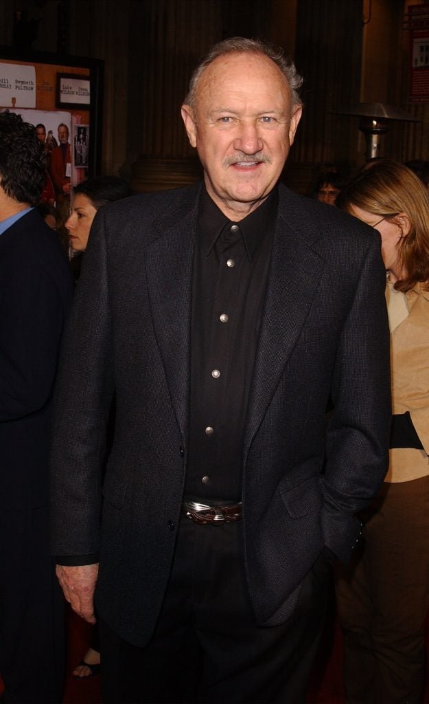 Gene Hackman participates in the premiere of the movie