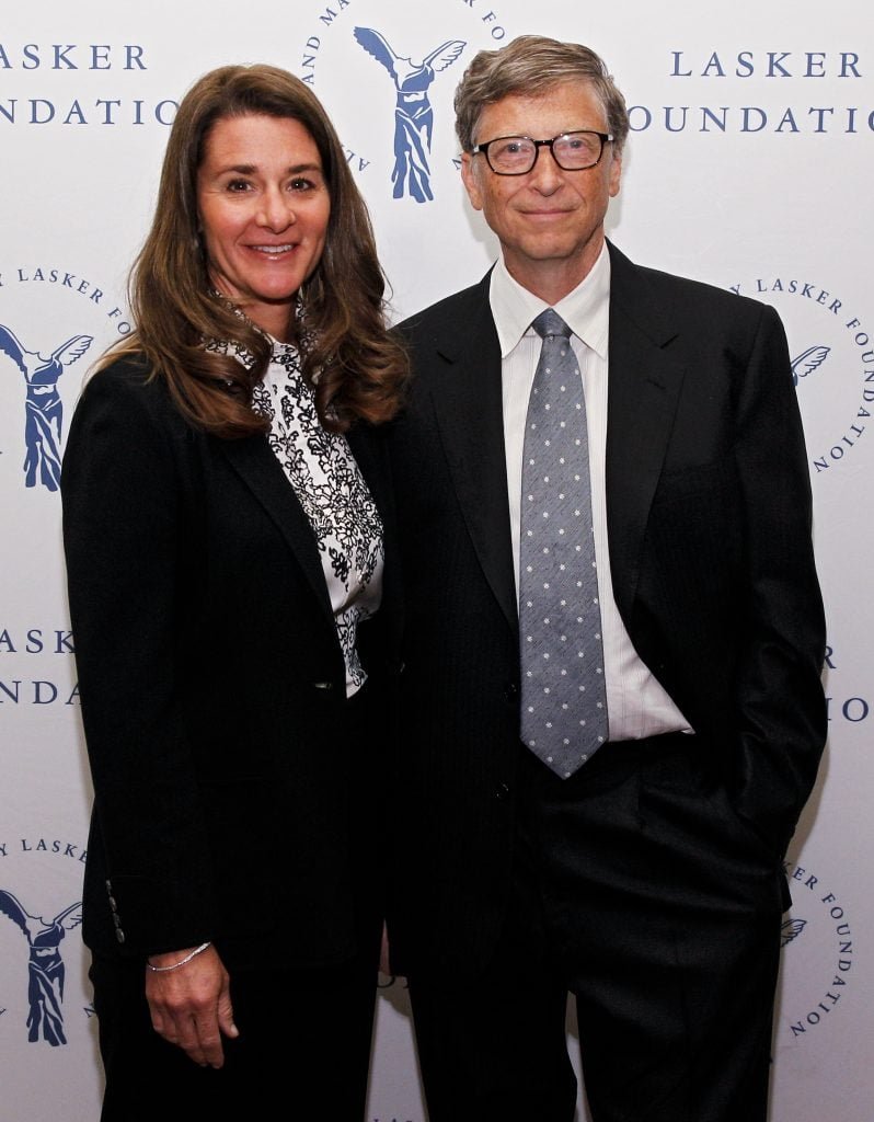 Melinda Gates and Bill Gates of the Gates Foundation, winners of the Public Service Award, will be seen during the Lasker Awards 2013 on September 20, 2013 in New York City.