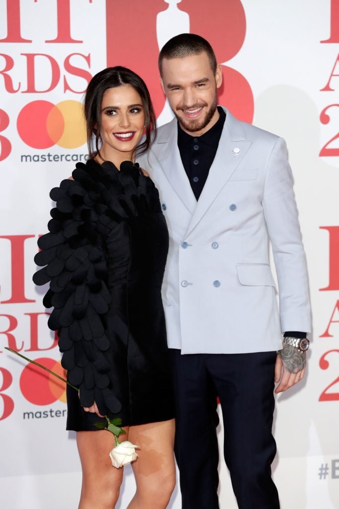Cheryl and Liam Payne participate in the Brit Awards 2018 held at the O2 Arena on February 21, 2018 in London, England.