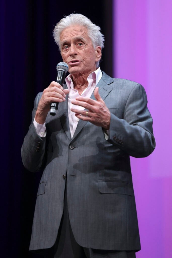 Michael Douglas in Cannes in April 2024.
