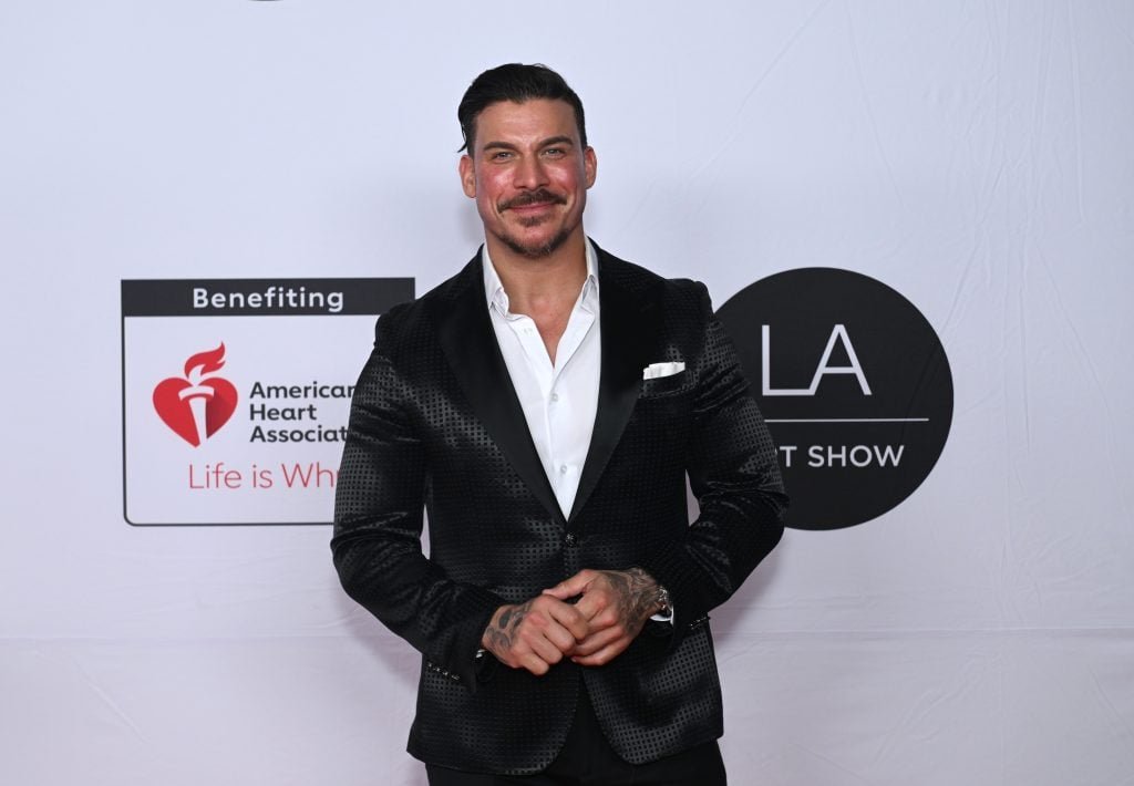 Jax Taylor participates in the La Art Show Opening Night Premiere Party host of Jenna Dewan in Los Angeles Convention Center on February 19, 2025 in Los Angeles, California.